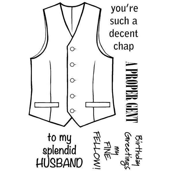 Clear Singles Stamp - The Waistcoat