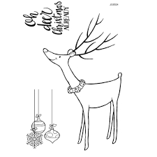 Clear Singles Stamp - Reindeer Bells