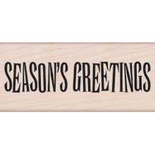 Wood Stamp - Big Season\'s Greetings (Holidays 2012)