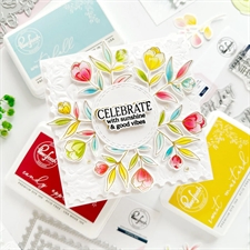 PinkFresh Studios PRESS Plate - Keepsakes of the Heart