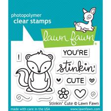 Lawn Fawn Clear Stamps - Stinkin' Cute