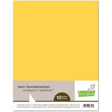Lawn Fawn Cardstock - Sunflower