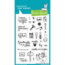 Lawn Fawn Clear Stamps - Just for You