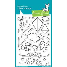 Lawn Fawn Clear Stamps - Yay, Kites!