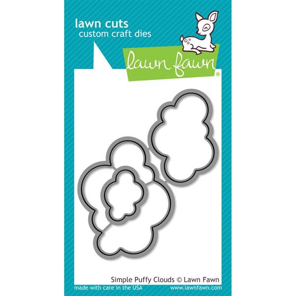 Lawn Cuts - Simple Puffy Clouds - DIES