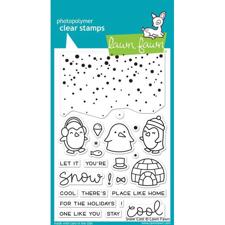 Lawn Fawn Clear Stamps - Snow Cool