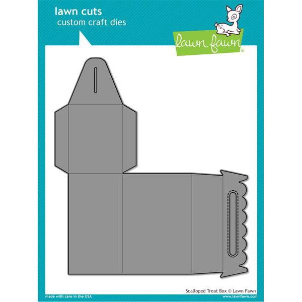 Lawn Cuts - Scalloped Treat Box - DIES