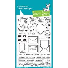 Lawn Fawn Clear Stamps - Love Letters