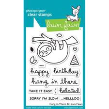 Lawn Fawn Clear Stamps - Hang in There