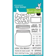 Lawn Fawn Clear Stamps - How You Bean?