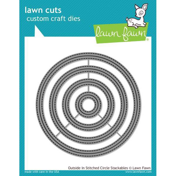 Lawn Cuts - Outside In Stitched Circle Stackables (DIES)