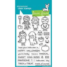 Lawn Fawn Clear Stamps - Costume Party