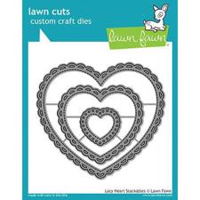 Lawn Cuts - Lacy Heart Stackables - DIES