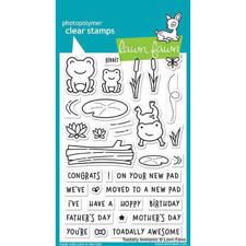 Lawn Fawn Clear Stamps - Toadally Awesome