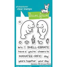 Lawn Fawn Clear Stamps - Mannatee-riffic
