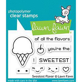 Lawn Fawn Clear Stamps - Sweetest Flavour