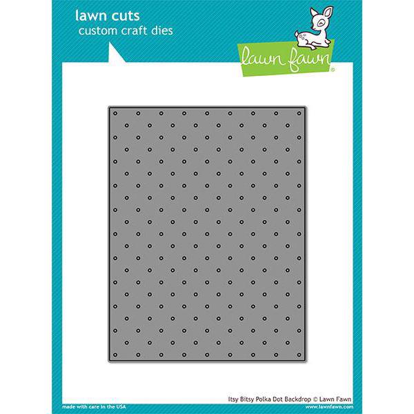 Lawn Cuts - Itsy Bitsy Polkadot Backdrop - DIES