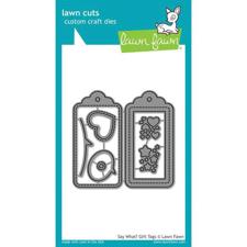 Lawn Cuts - Say What? Gift Tags - DIES