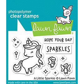 Lawn Fawn Clear Stamp - A Little Sparkle