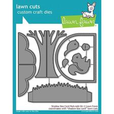 Lawn Cuts - Shadow Box Card Park Add-On - DIES