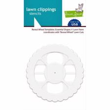 Lawn Fawn Clipping Stencils - Reveal Wheel / Essential Shapes