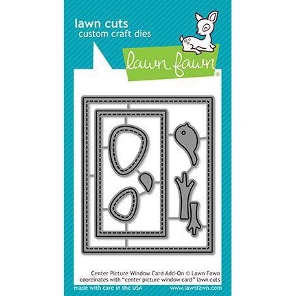 Lawn Cuts - Center Picture Window Card Add-On - DIES