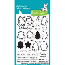 Lawn Fawn Clear Stamp - How You Bean? Christmas Cookie Add-On