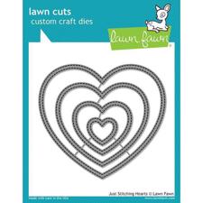 Lawn Cuts - Just Stitching Hearts - DIES