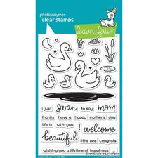 Lawn Fawn Clear Stamp - Swan Soiree