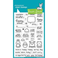 Lawn Fawn Clear Stamp - Say What? Spring Critters