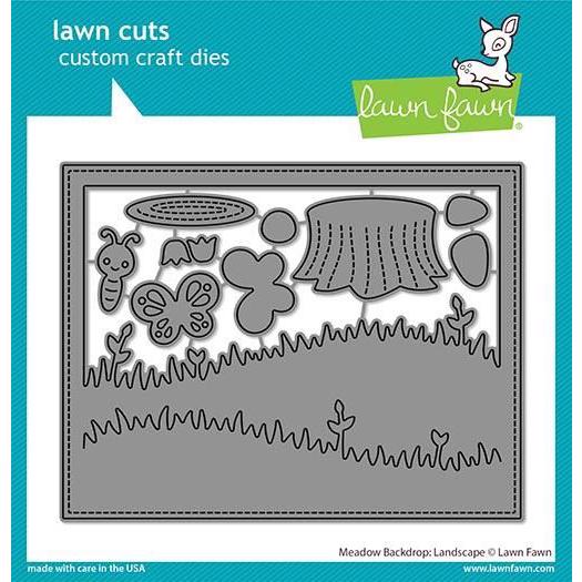 Lawn Cuts - Meadow Backdrop: Landscape - DIES