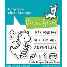 Lawn Fawn Clear Stamp - Little Dragon