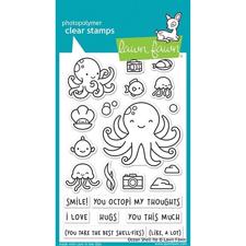 Lawn Fawn Clear Stamp - Ocean Shell-Fie