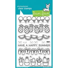 Lawn Fawn Clear Stamp - Simply Celebrate Summer