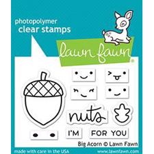 Lawn Fawn Clear Stamp - Big Acorn