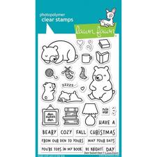 Lawn Fawn Clear Stamp - Den Sweet Den