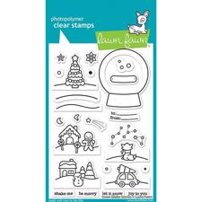 Lawn Fawn Clear Stamp - Snow Globe Scenes