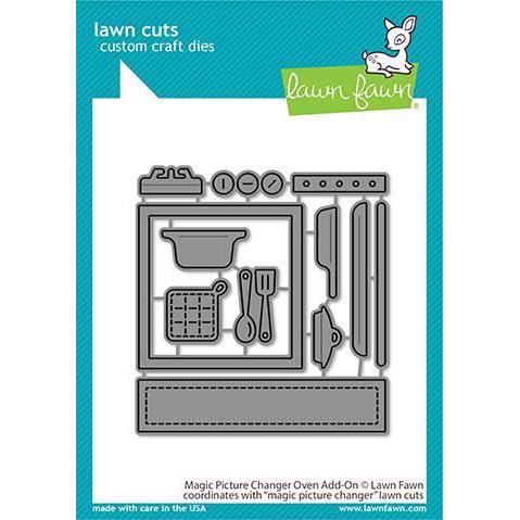 Lawn Cuts - Magic Picture Changer Oven Add-On - DIES
