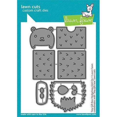 Lawn Cuts - Tiny Gift Box Hedgehog Add-On - DIES