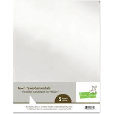 Lawn Fawn Metallic Cardstock - Silver