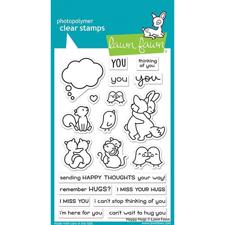 Lawn Fawn Clear Stamp - Happy Hugs