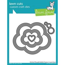 Lawn Cuts - Stitched Thought Bubble Frames - DIES
