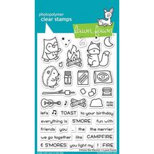 Lawn Fawn Clear Stamp - S'More the Merrier