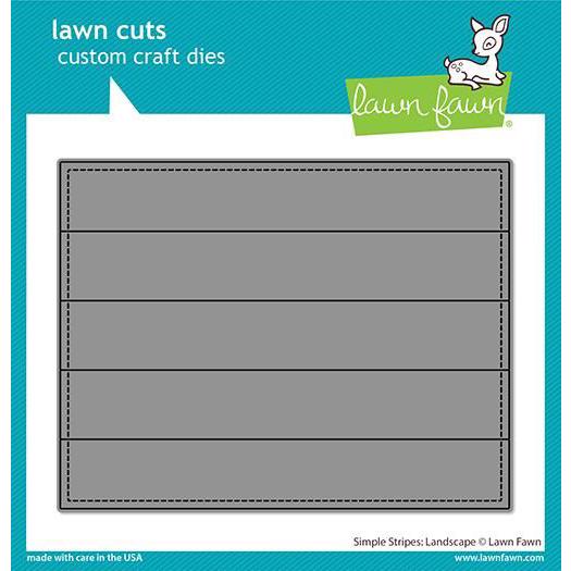 Lawn Cuts - Simple Stripes: Landscape - DIES