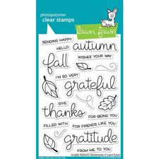 Lawn Fawn Clear Stamp - Scripty Autumn Sentiments