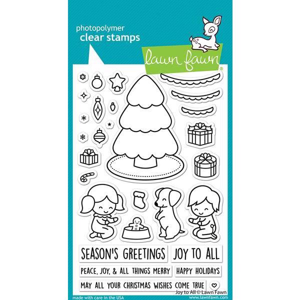 Lawn Fawn Clear Stamp - Joy to All
