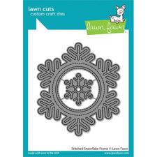 Lawn Cuts - Stitched Snowflake Frame (DIES)