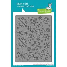 Lawn Cuts - Stitched Snowflade Backdrop (DIES)