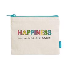 Lawn Fawn Zipper Pouch - Happiness is a Pouch Full of Stamps