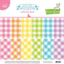 Lawn Fawn Collection Pack 12x12" - Gotta Have Gingham Rainbow